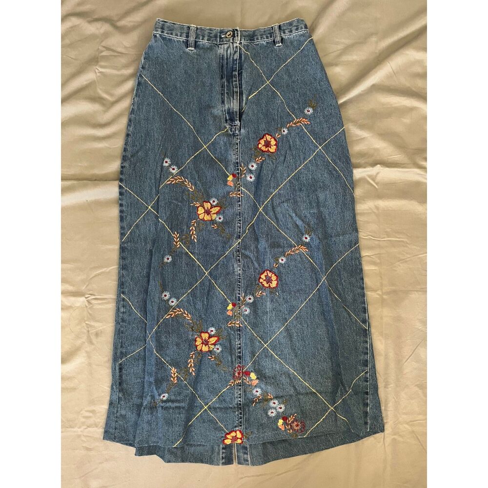 Studio West - Denim Maxi Skirt